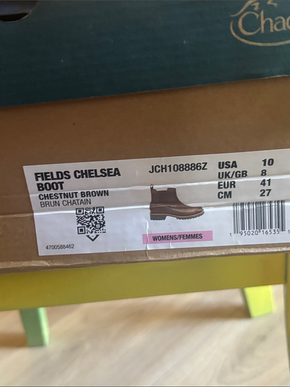 Chaco fields Chelsea Boots - Picture 3 of 6